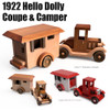 Quick N Easy 1922 Hello Dolly Coupe & Camper (2 PDF Downloads) Wood Toy Plans