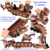 Starfleet Peterbilt Geology Squadron (4 PDF Downloads) Wood Toy Plans
