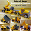 Peterbilt Basics Road Construction Crew (6 PDF Downloads) Wood Toy Plans