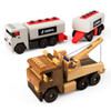 Famous Mercedes Tandem Fuel Tankers & Tow Truck  (3 PDF Downloads) Wood Toy Plans