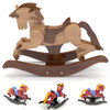 Circa 1957 Keepsake Rocking Horse Wood Toy Plans (PDF Download + SVG File)