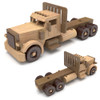 Peterbilt 389 Pro Logging and Tow Trucks Wood Toy Plans