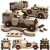 Quick & Easy 5 Car Fleet Wood Toy Plans (5 PDF Downloads + SVG Files for CNC)