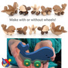 Scroll Saw Magic Sea Creatures Buddies Wood Toy Plans (PDF Download + SVG File)