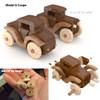 Six Mini Model A Cars Wood Toy Plans (PDF Download + SVG File)