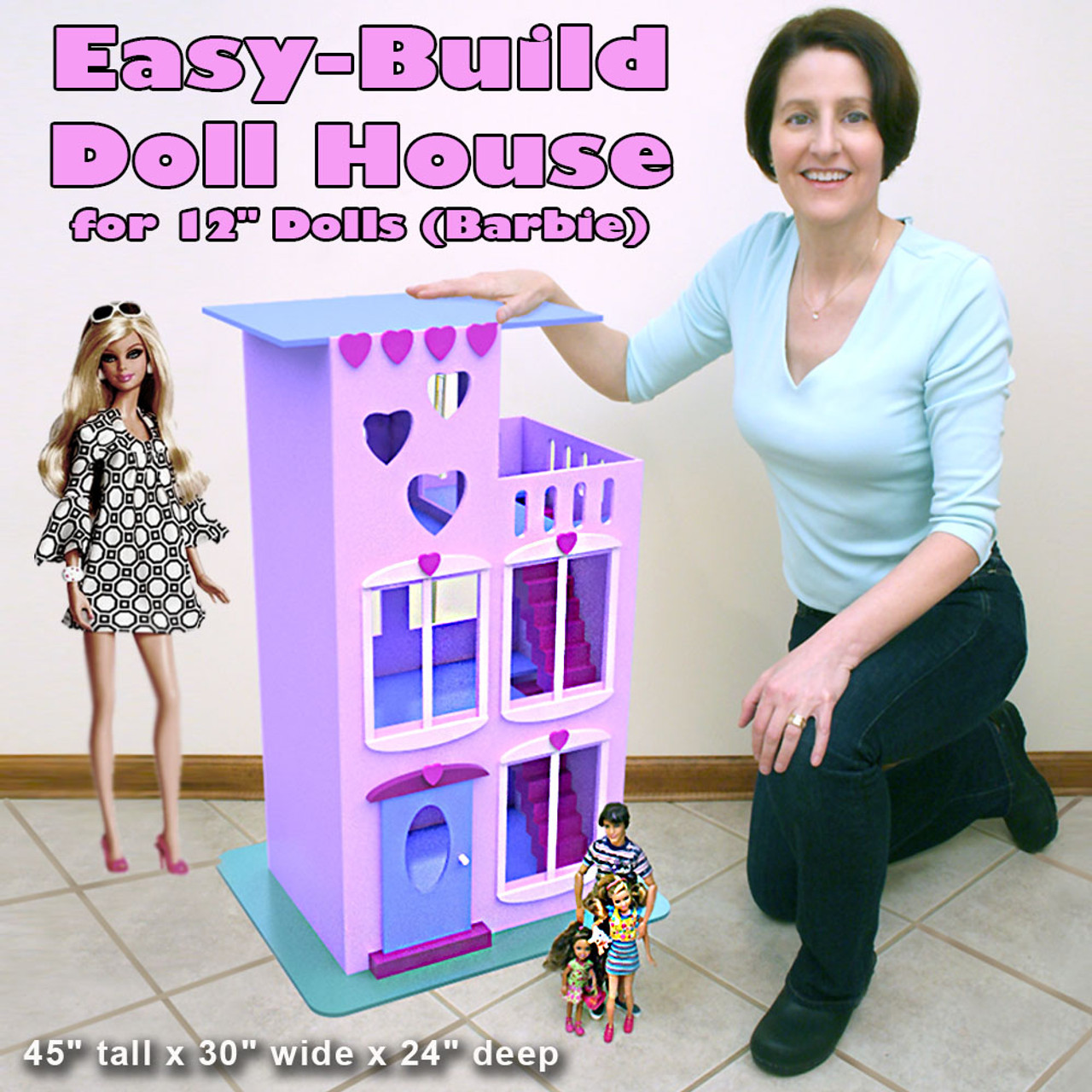 barbie doll house easy