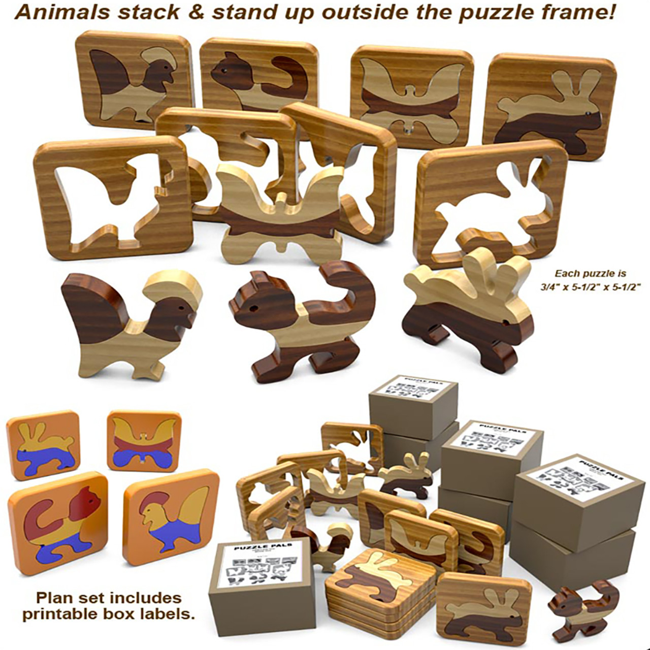 Learning Toys - Alphabet Train - Puzzle Pals - Learn Your Numbers