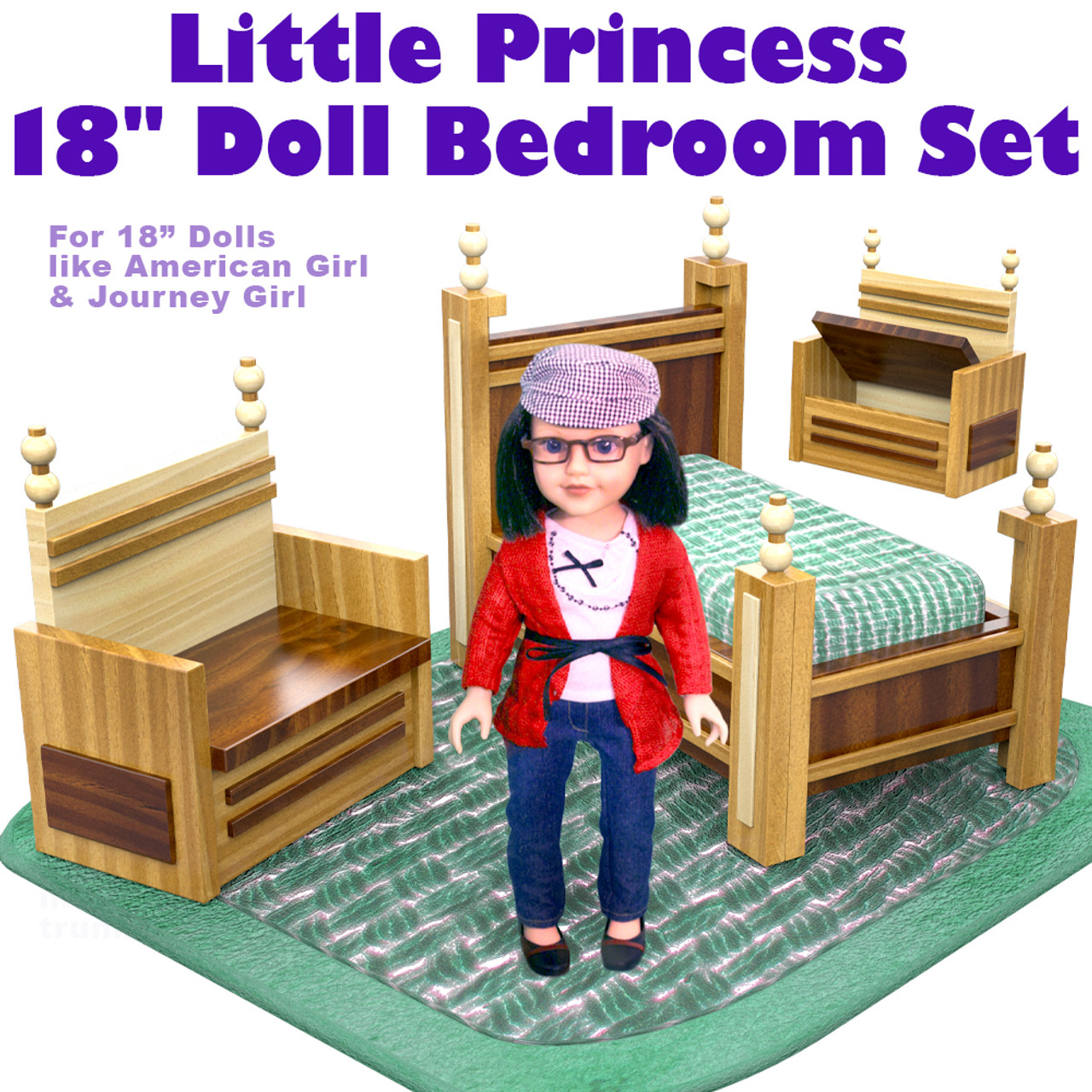 american doll bedroom set