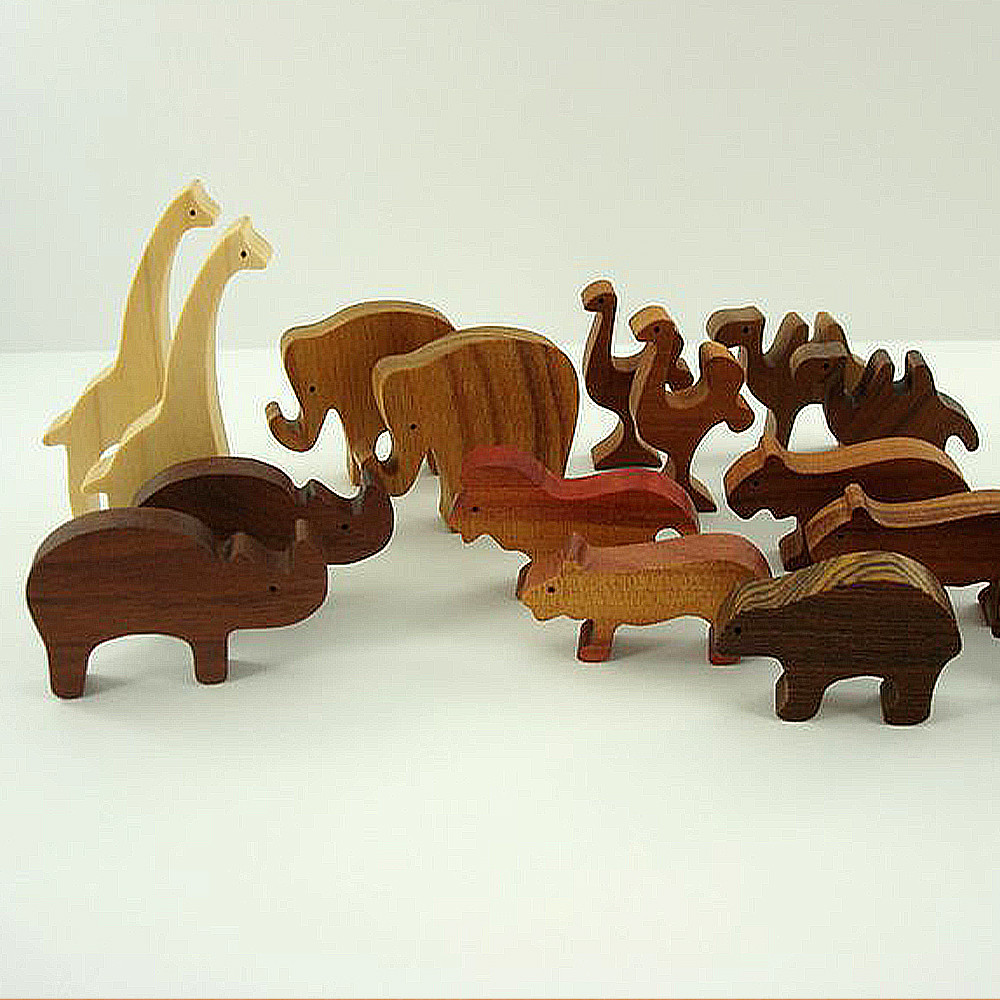 Noah's Animal Cracker Ark Wood Toy Plans