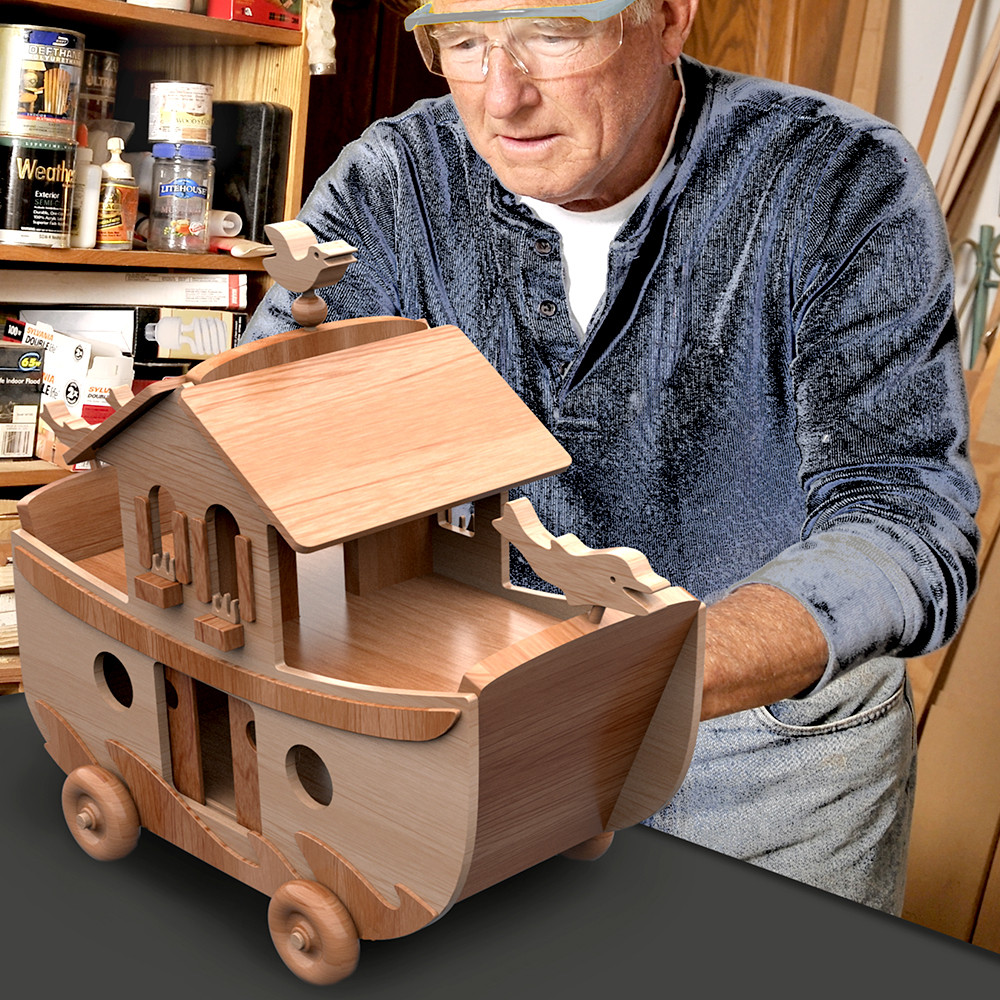 Noah's Friendly Animal Ark Wood Toy Plans