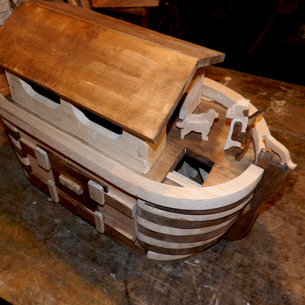 Noah's Magnificent Father Son Ark Wood Toy Plans (PDF Download)