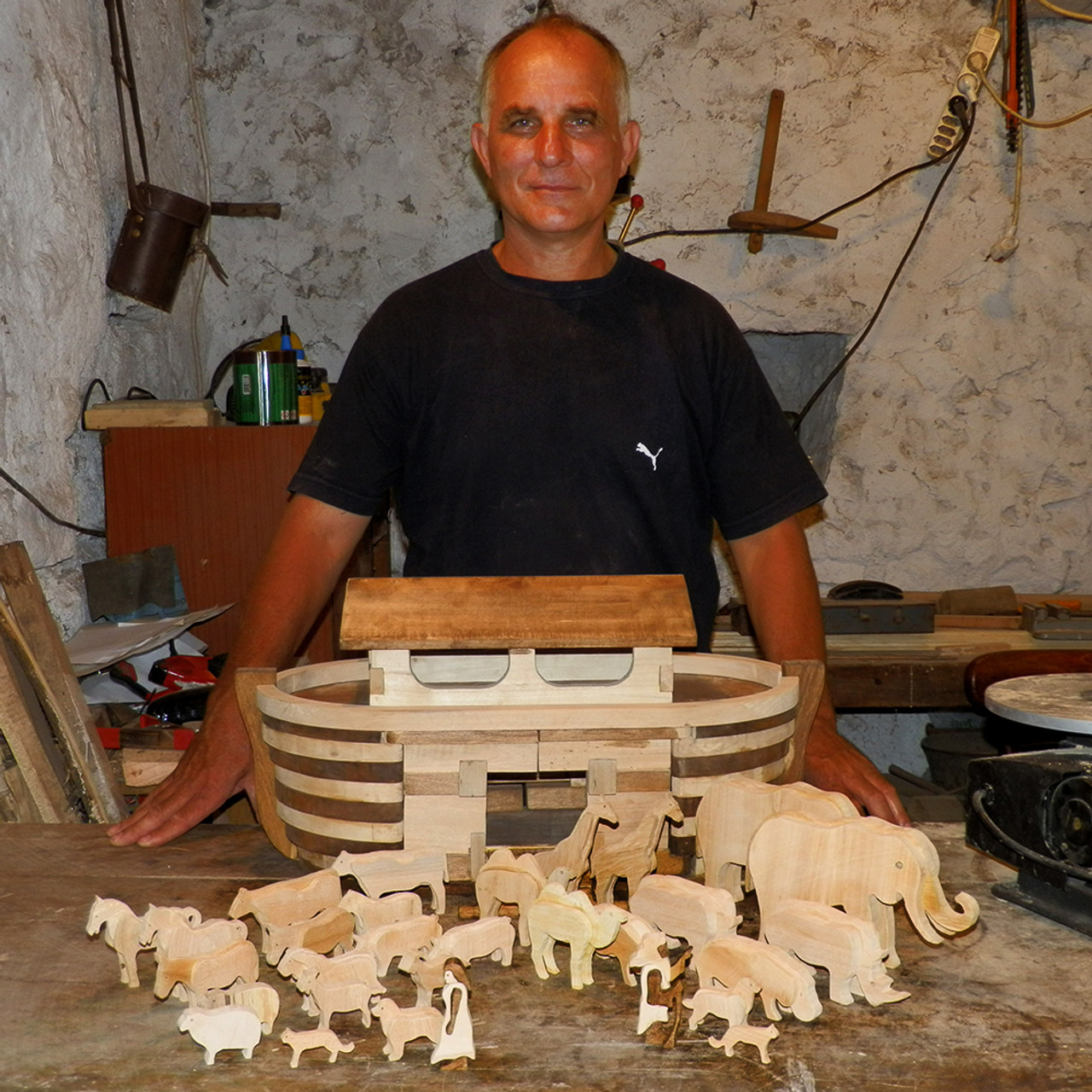 Noah's Magnificent Father Son Ark Wood Toy Plans (PDF Download)