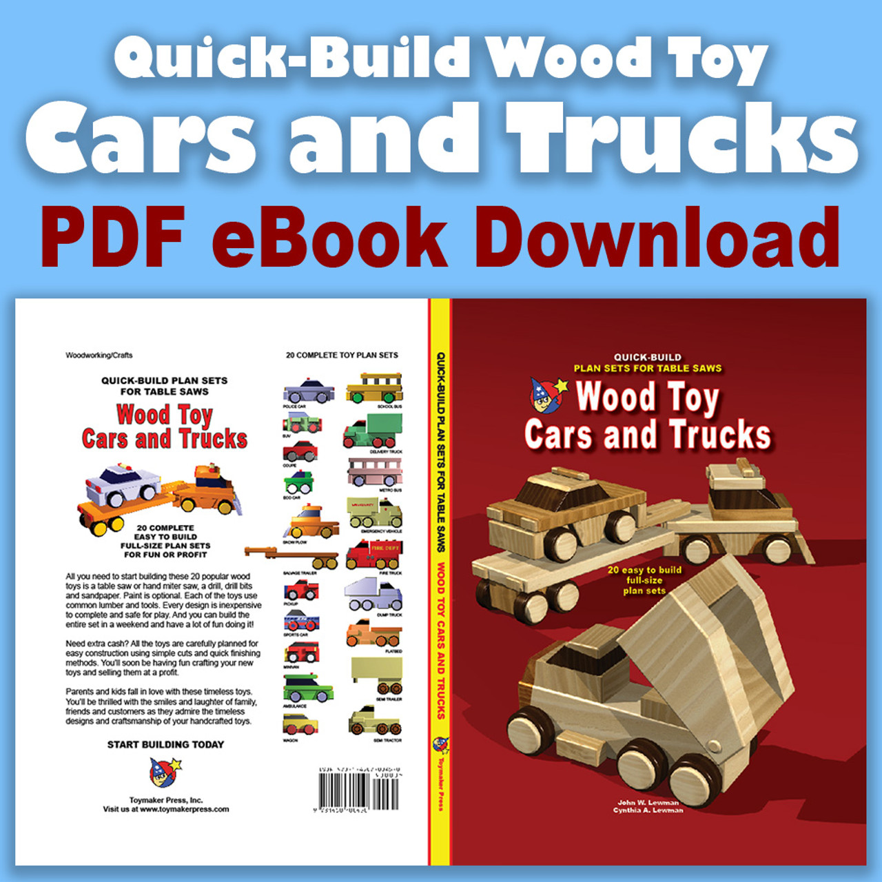 Toymaker's Library of 6 Wood Toy Plans eBooks + FREE ...