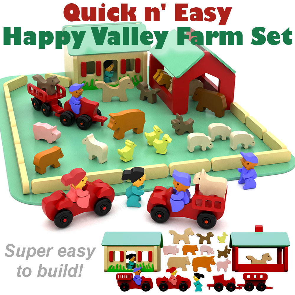 Farm Wood Toy Plans