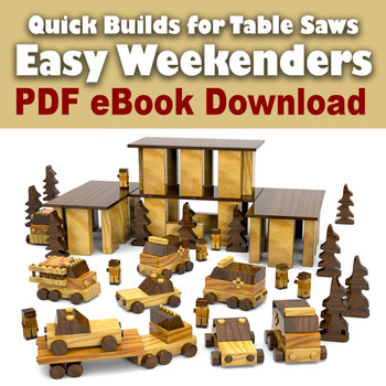 Easy Weekenders (PDF eBook Download) Wood Toy Plans