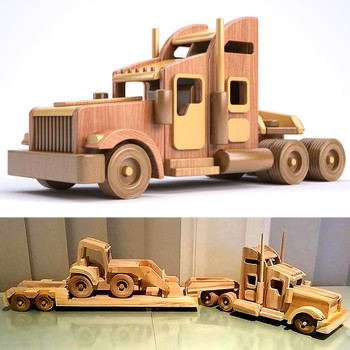 Kenworth HiLoader + LowBoy Truck & Trailer (2 PDF Downloads) Wood Toy Plans Kenworth HiLoader + LowBoy Truck & Trailer (2 PDF Downloads) Wood Toy Plans