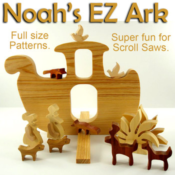 Noah's E-Zee Animal Ark (PDF Download) Wood Toy Plans