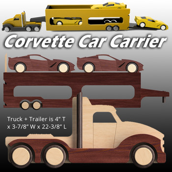 Easy Basics Corvette Carrier (3 PDF Downloads) Wood Toy Plans Easy Basics Corvette Carrier (3 PDF Downloads) Wood Toy Plans