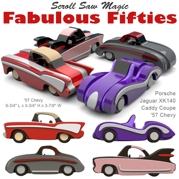 Scroll Saw Magic Fabulous Fifties (PDF Download) Wood Toy Plans