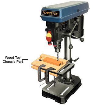 Make Perfect Wood Toy Axle Holes