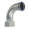 EUROPRESS 316L Stainless Steel 90° Female Elbow