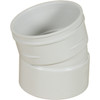 PVC DWV Bend 11°