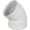 PVC DWV Bend 45°