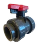 Sch80 PVC True Union 2000 Industrial Ball Valve BSP PVC EPDM