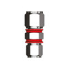VIS-LOK Union Reducing Coupling 316 Stainless Steel - Imperial/Metric