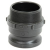 Camlock Polypropylene - Male Adaptor (F)