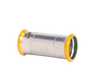 EUROPRESS 304L Stainless Steel Slip Coupling with Viton Seals Coupling