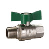 Watermark DZR Brass Ball Valve M/F T-Handle - Lead Free