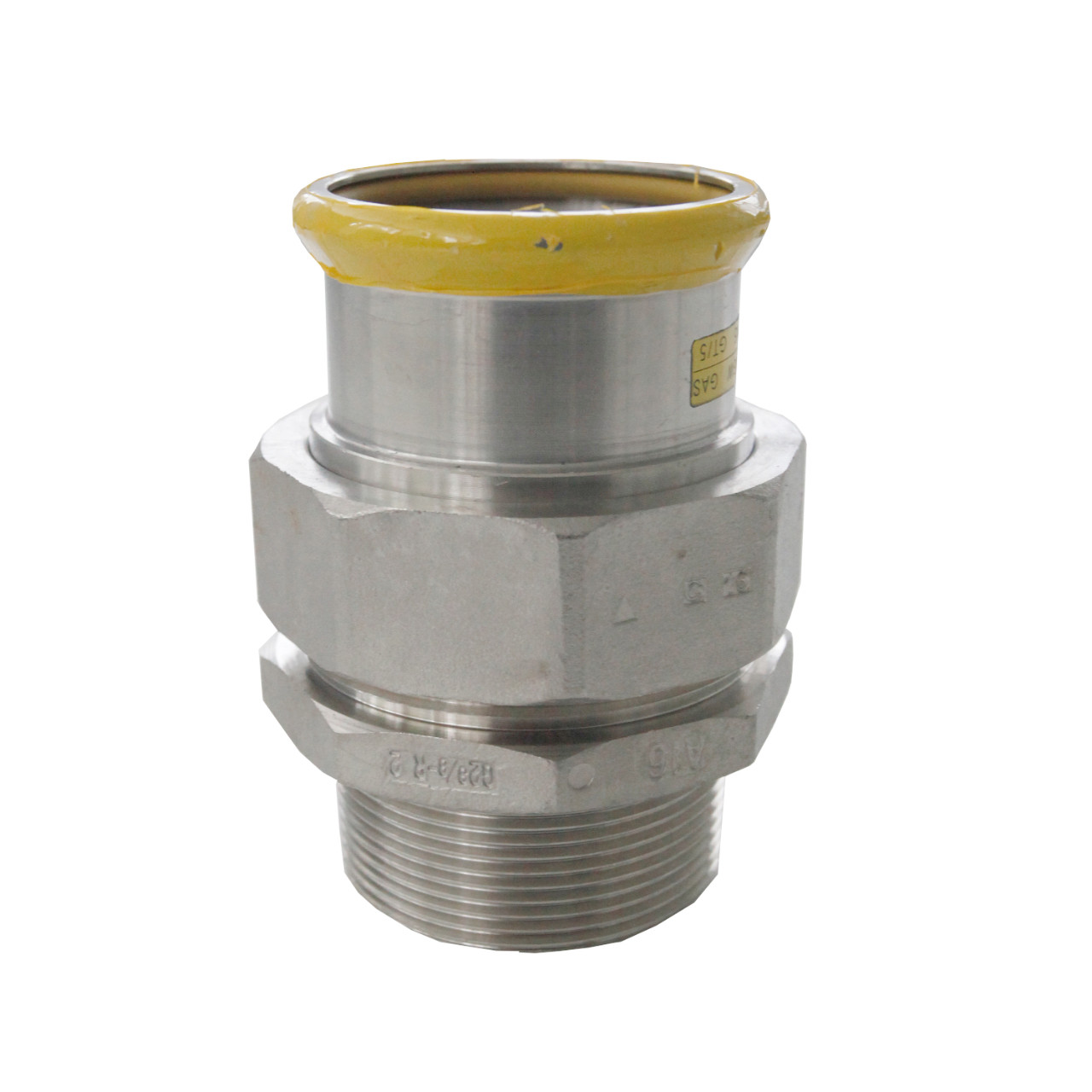 EUROPRESS 316L Stainless Steel Gas Male Adaptor Union