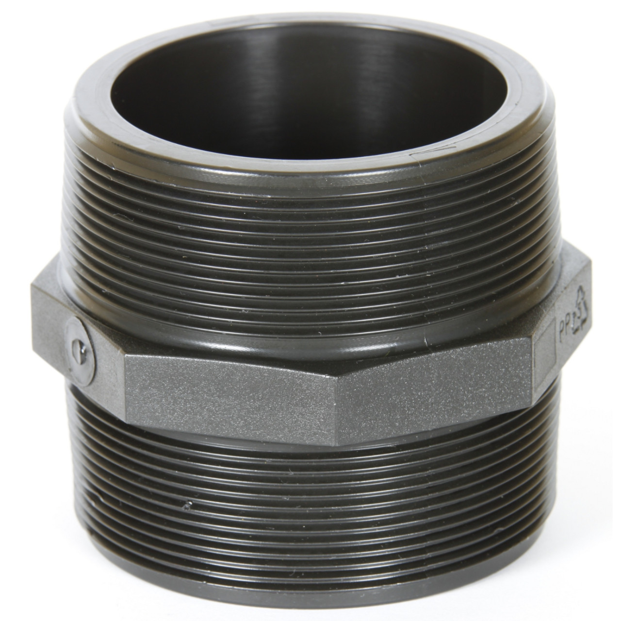Polyprop/Nyglass BSP Nipple
