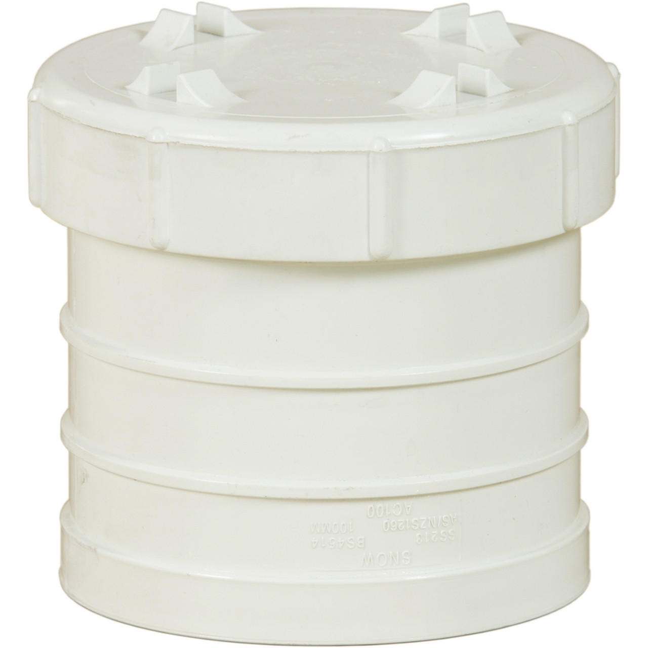 PVC DWV Screw Cap & Base