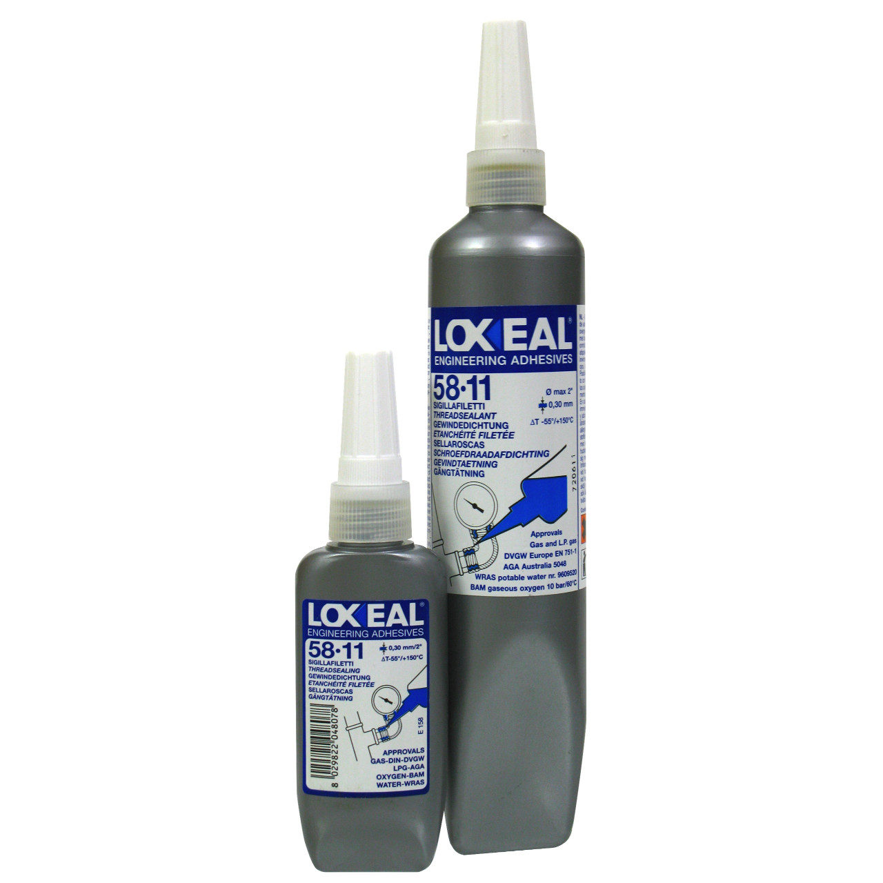 LOXEAL 58-11 Gas Approved Thread Sealant Semi-Permanent