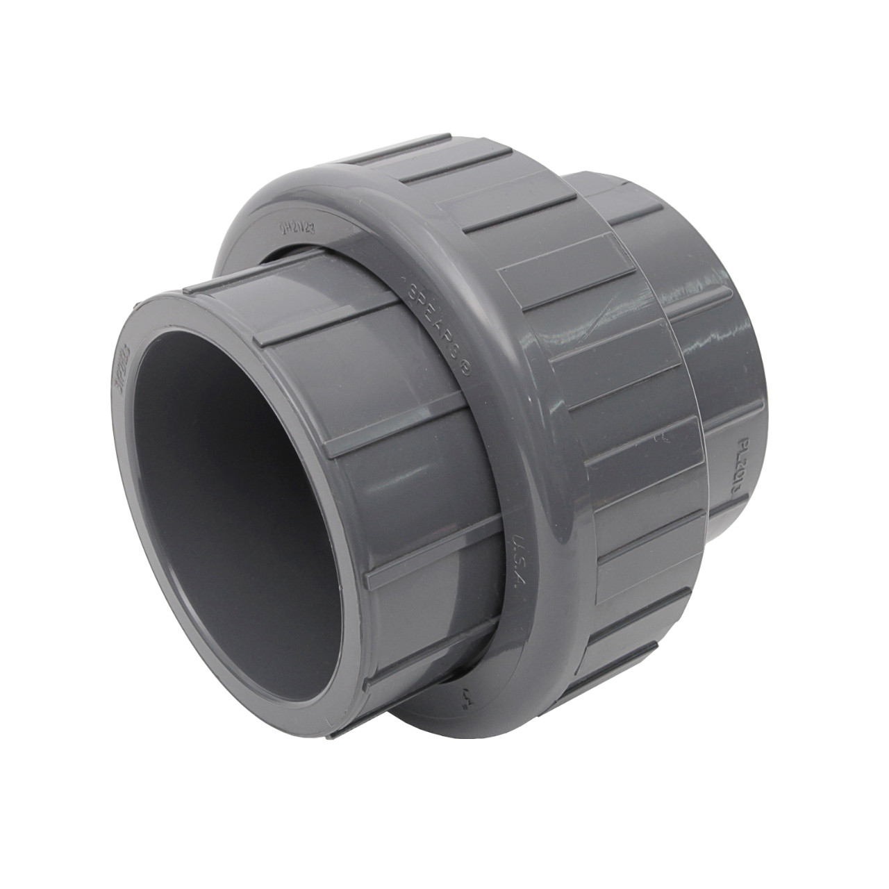 Sch80 PVC Socket Union FKM