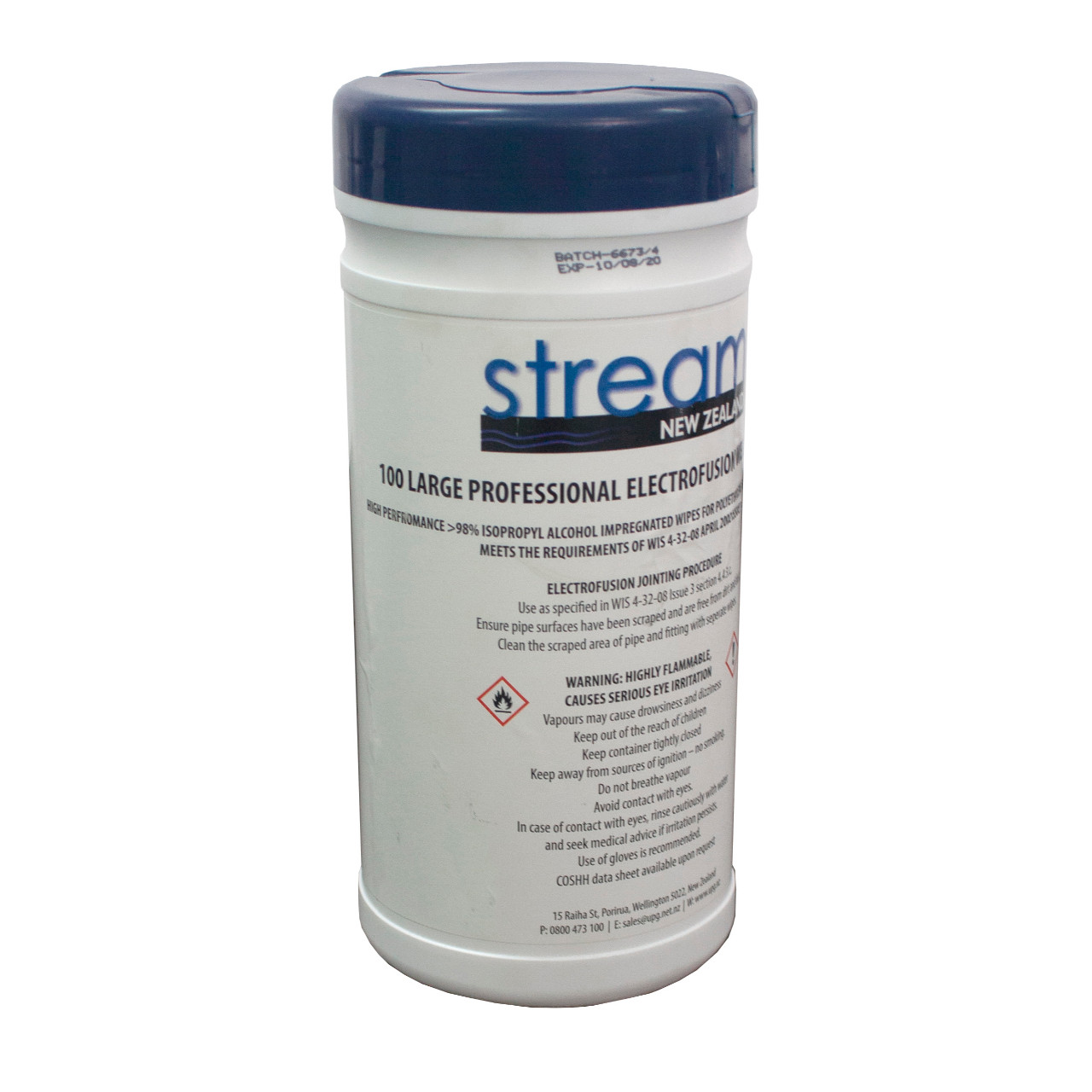 Electrofusion Alcohol Wipes Electrofusion Alcohol Wipes