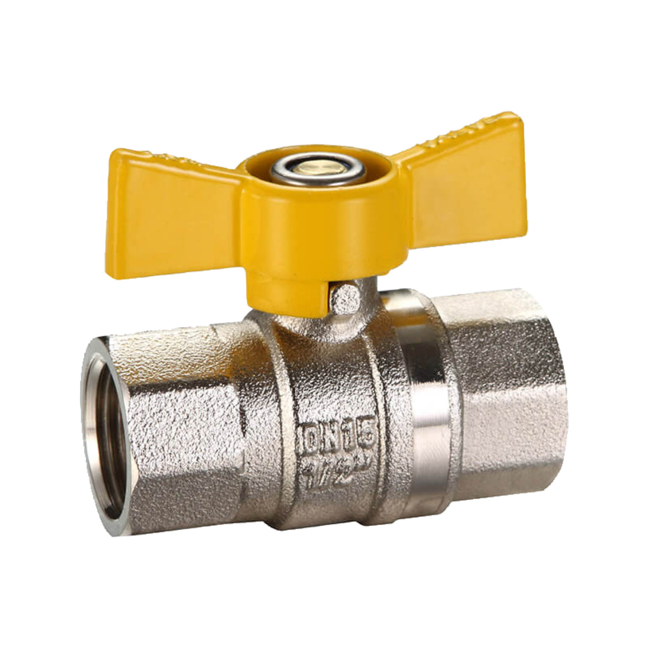 Gas Approved Brass Ball Valve THandle Waterworks