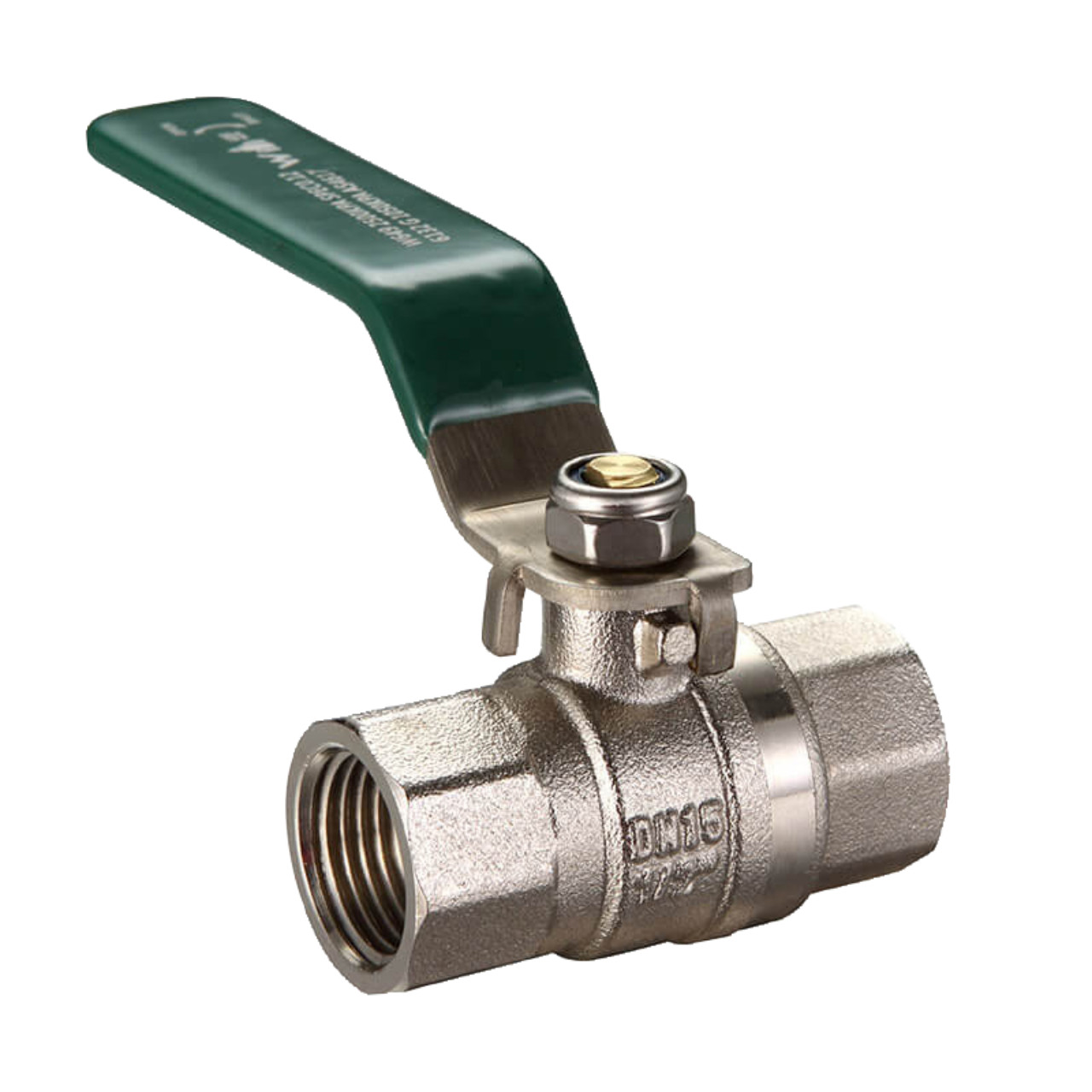 Watermark DZR Brass Ball Valve Stainless Steel Lever Handle Watermark DZR Brass Ball Valve Stainless Steel Lever Handle