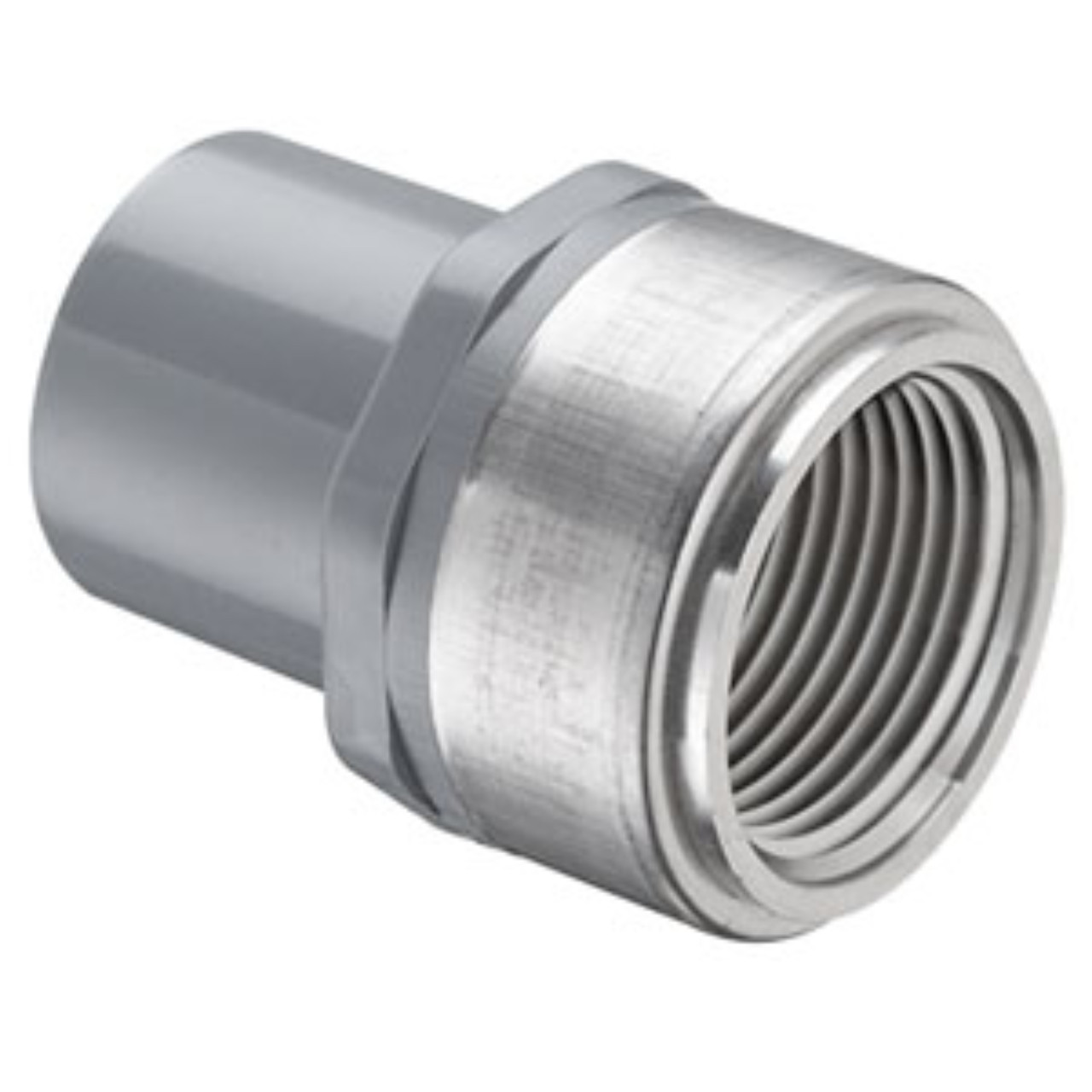 Sch80 CPVC Faucet Adaptor SS Reinforced SPG NPT