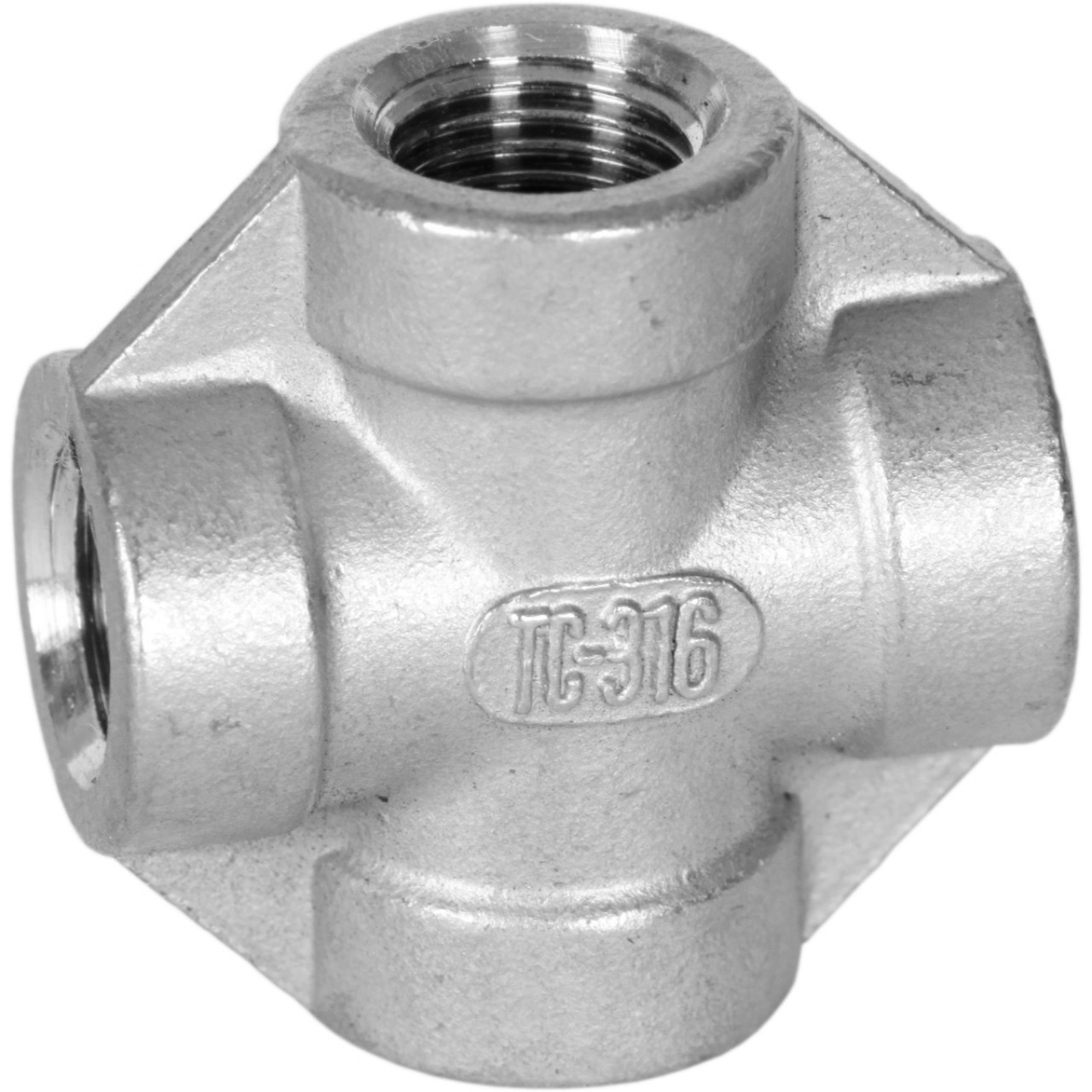 316 Stainless Steel BSP Cross