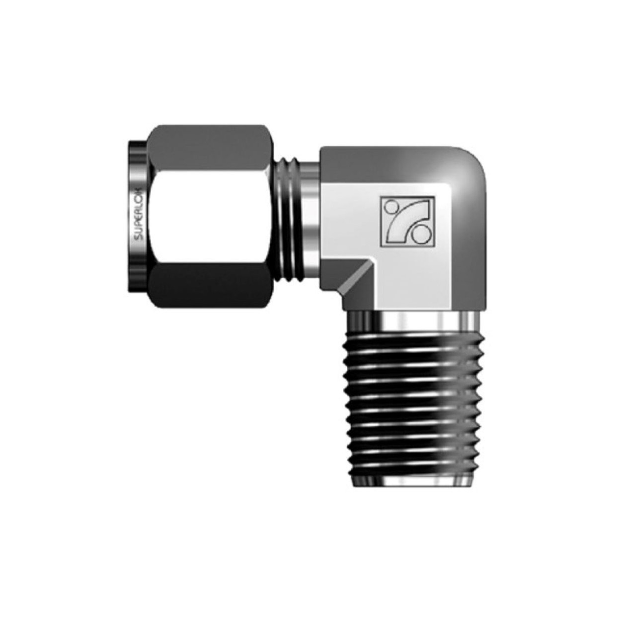 Male Elbow 316 Stainless Steel - Tube x BSPT