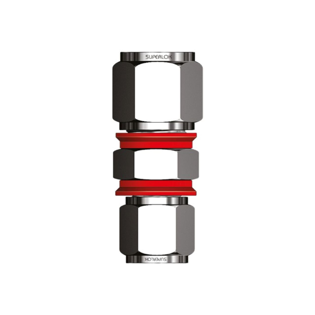 VIS-LOK Union Reducing Coupling 316 Stainless Steel - Imperial/Metric VIS-LOK Union Reducing Coupling 316 Stainless Steel - Imperial/Metric