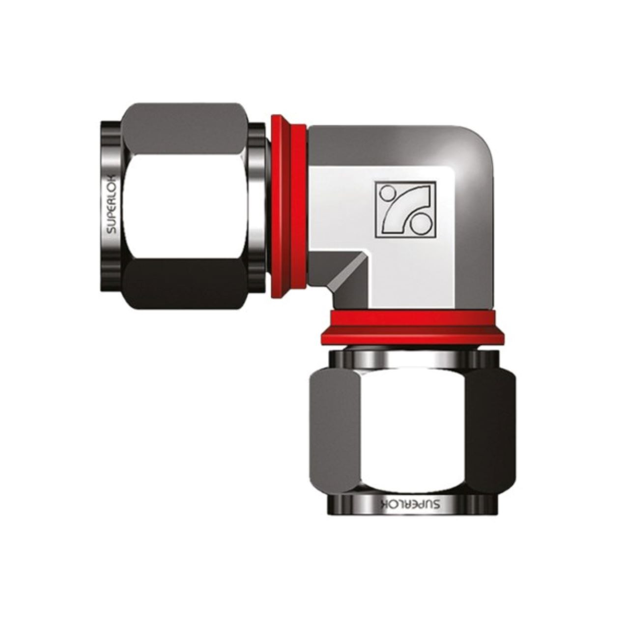 VIS-LOK Union Elbow 90° F/F 316 Stainless Steel - Imperial