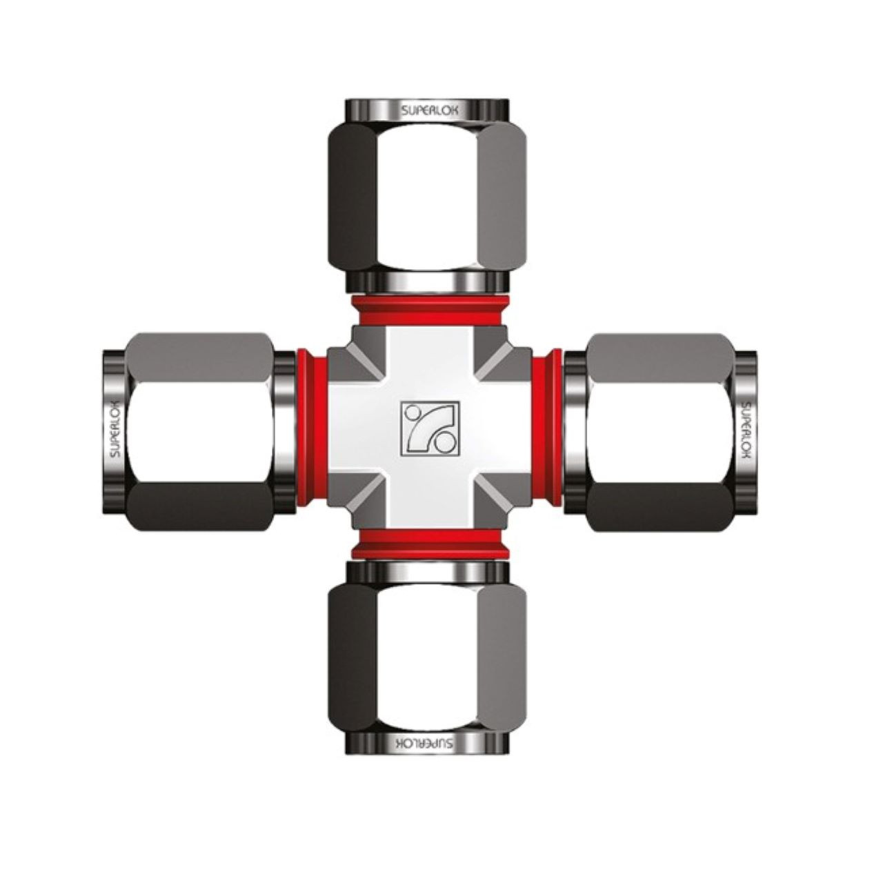 VIS-LOK Union Cross 316 Stainless Steel - Imperial