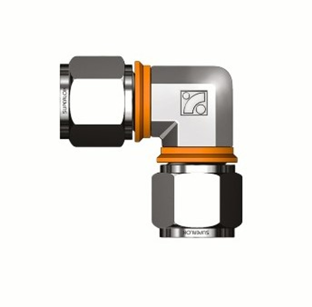 VIS-LOK Union Elbow 90° F/F 316 Stainless Steel - Metric