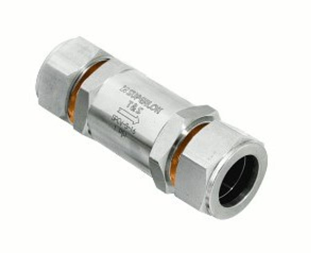 VIS-LOK Check Valve 316 Stainless Steel - Metric