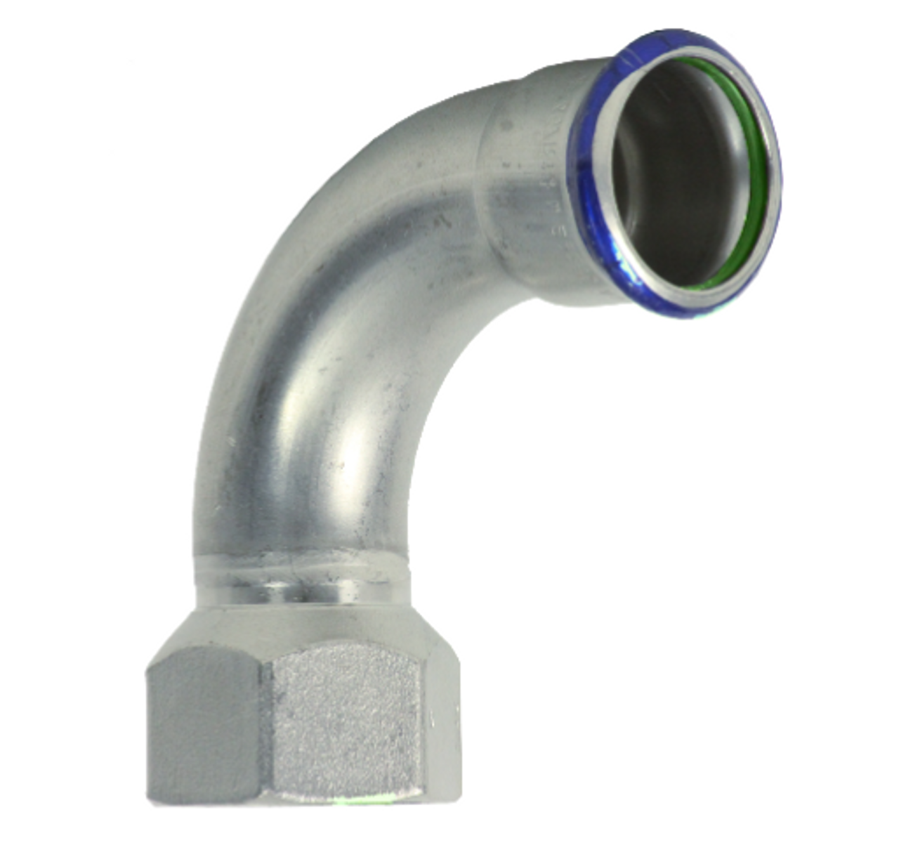 EUROPRESS 316L Stainless Steel BSP 90° Female Elbow - Viton Seal EUROPRESS 316L Stainless Steel BSP 90° Female Elbow - Viton Seal