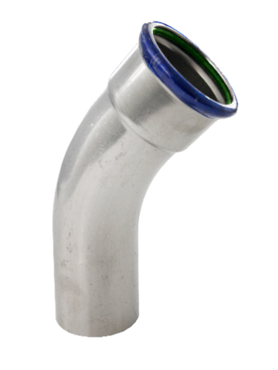 EUROPRESS 316L Stainless Steel 45° Spigot Elbow - Viton Seal